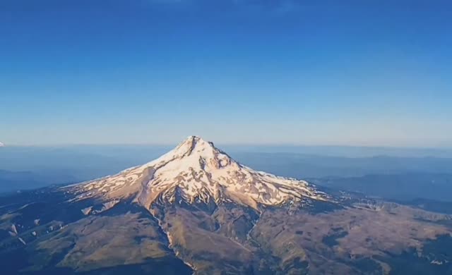 Mt Hood Aerial View